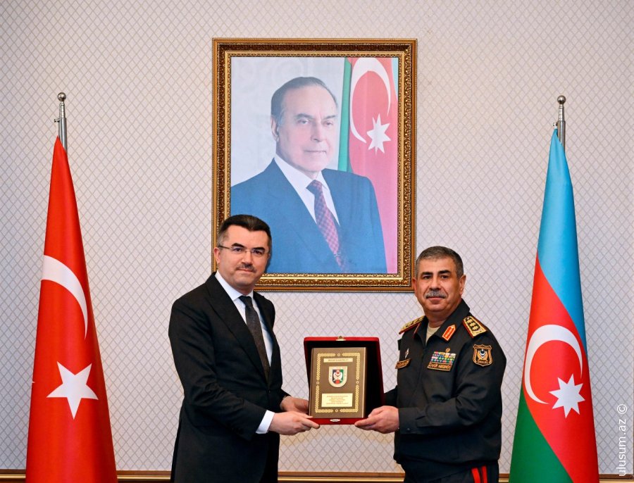 Zakir Həsənov Türkiyə Milli Təhlükəsizlik Şurasının Baş katibi ilə görüşüb - FOTO