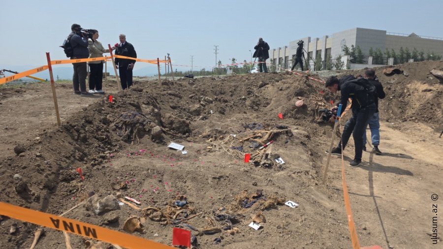 Dövlət Komissiyası: Xocalıda yeddi itkin mülki şəxsə aid meyit qalıqları tapılıb