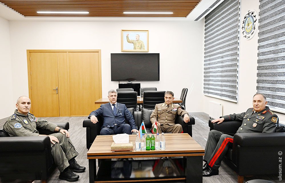 Azərbaycan və Macarıstan Baş Qərargah rəisləri hərbi obyektləri ziyarət ediblər