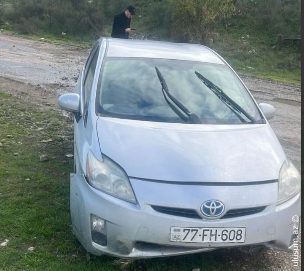 Xaçmazda “Toyota” aşıb: 4 nəfər xəsarət alıb