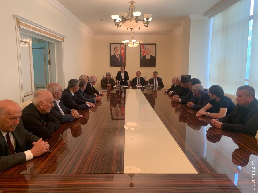 Qazaxda Ağsaqqalların Cəmiyyətə Töhfəsi Müzakirə Olundu