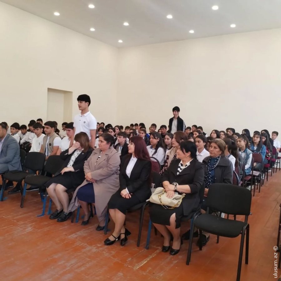 Sabirabadda məktəblilərlə “Narkomaniyaya yox deyək” mövzusunda maarifləndirici tədbir keçirildi