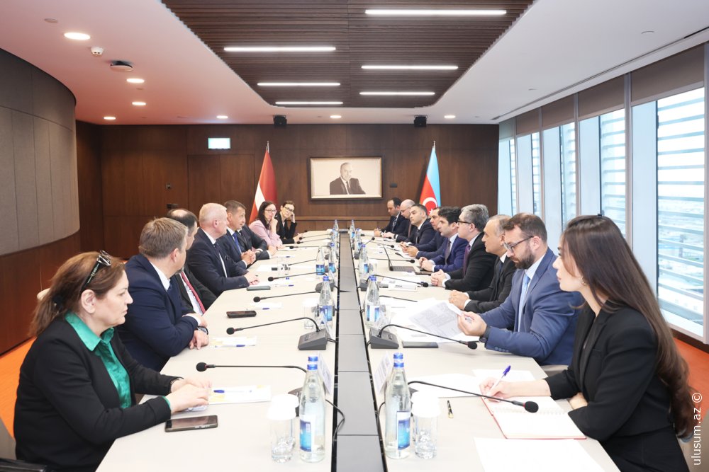 Latviya Respublikasının kənd təsərrüfatı naziri ilə görüş keçirilib