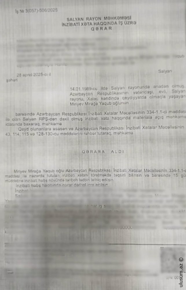DYP: Avtomobili nömrə nişansız idarə edən sürücünün narkotik aludəçisi olması aşkarlandı