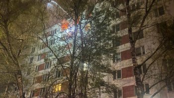 Moskva yaşayış binasında baş verən partlayış can aldı - VİDEO