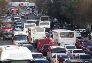 Bakıda bu yollarda sıxlıq var - SİYAHI