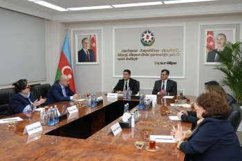 Tural Əliyev Ədliyyə Nazirliyi yanında İctimai şuranın üzvləri ilə görüşüb
