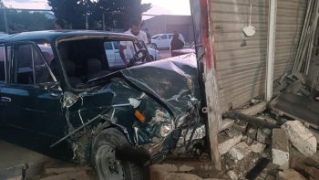 Tovuzda zəncirvari yol qəzası baş verib, xəsarət alanlar var