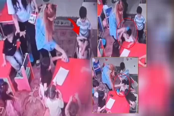 "Lənkəran Kaspi Kids" bağçasında - Şiddət