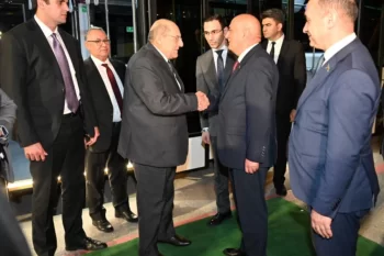Misir Senatının sədri Azərbaycana rəsmi səfərə gəlib - FOTO