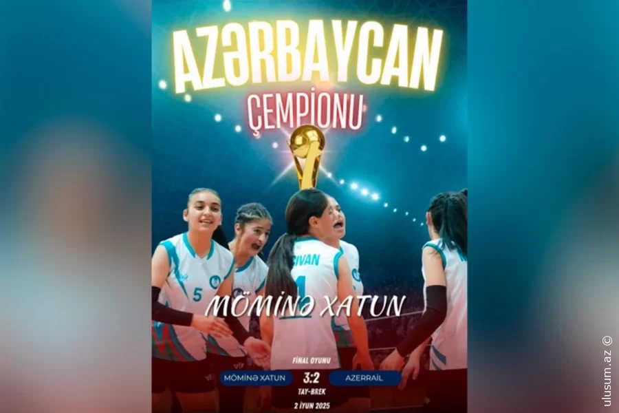 Naxçıvanın voleybol komandası ölkə çempionu oldu