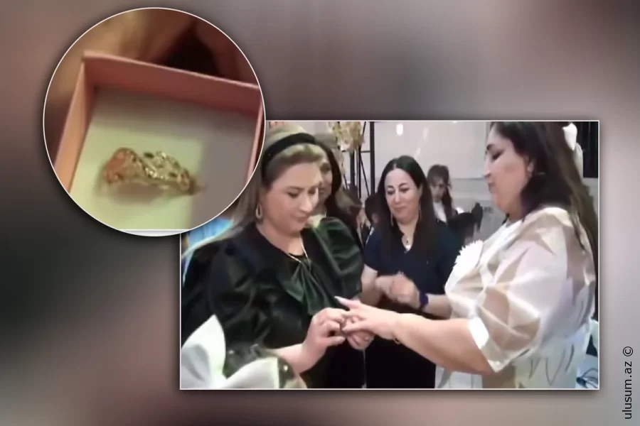 Müəlliməyə qızıl üzük bağışlandı: Tovuz məktəbində araşdırma başlandı - VİDEO