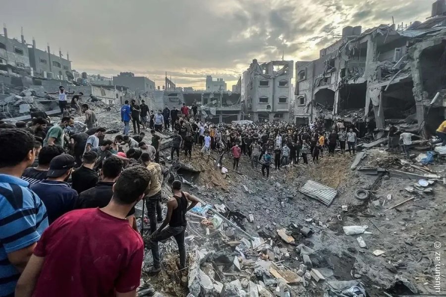 Uşaq, Qadın, Köçkün Dinlənmədi – İsrail Qəzzanı Yandırır