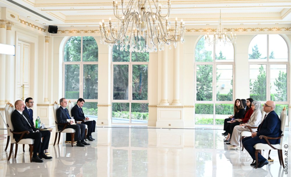 Prezident İlham Əliyev Fələstin səfirinin etimadnaməsini qəbul edib