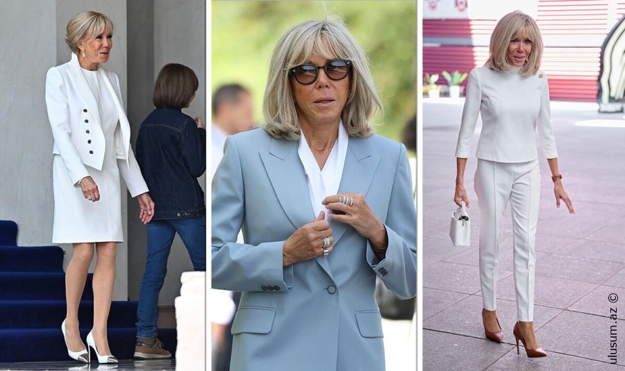 72 yaşında da forma saxlayan Brigitte Macron