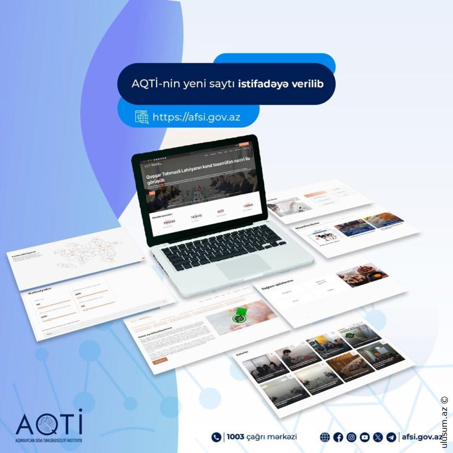 AQTİ-nin yeni saytı istifadəyə verilib