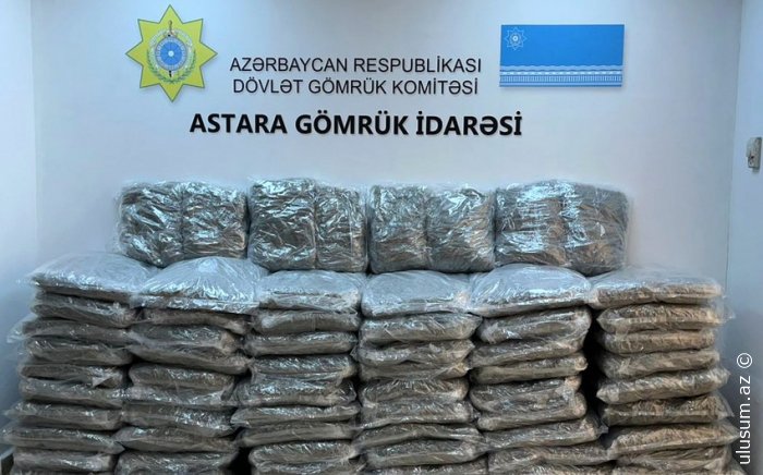Qarpız içindən “yaşıl təhlükə” çıxdı: 270 kilo marixuana