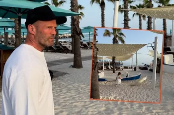 Jason Statham ailəsi ilə Antalyada: "Bu yeri sevirik" - FOTO