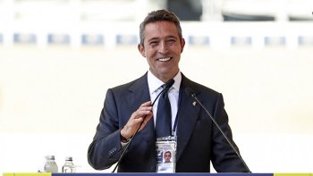 "Fənərbaxça"nın prezidenti Ali Koç Bakıya gəldi