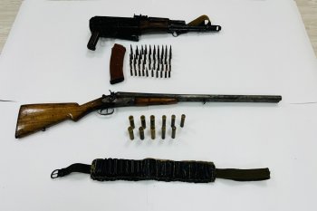 Şəkidə qanunsuz "Kalaşnikov" saxlayan kişi həbs edilib