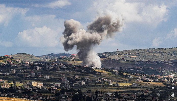 İsrail Livanın cənubuna genişmiqyaslı hava zərbələri endirdi