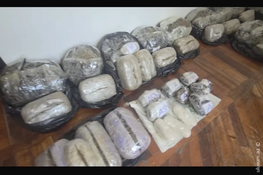 DTX və DSX-nin birgə zərbəsi: Sərhəddə 42 kiloqramlıq narkotik partiyası tutuldu