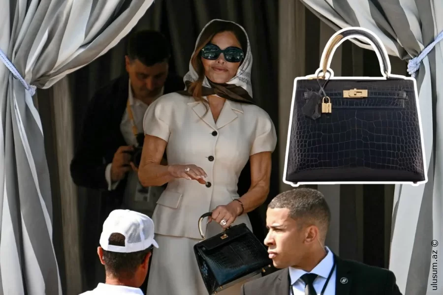 Lauren Bezosun 250 min dollarlıq qızıl saplı Hermès çantası ilə ilk görüntüsü - FOTO