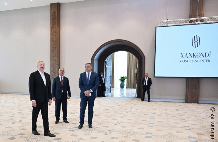 Xankəndidə Konqres Mərkəzi açılıb - FOTO