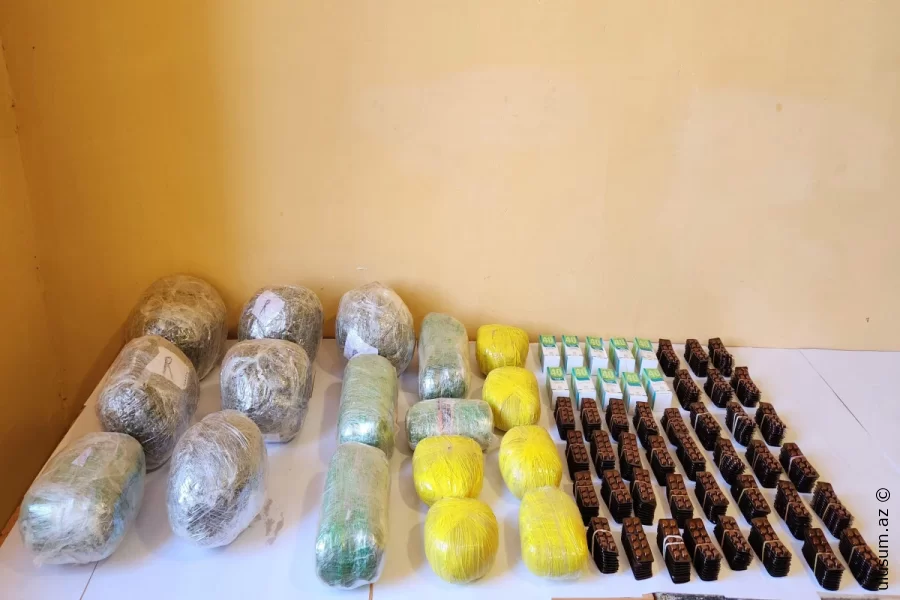 İrandan külli miqdarda narkotik vasitənin ölkəyə keçirilməsinin qarşısı alındı