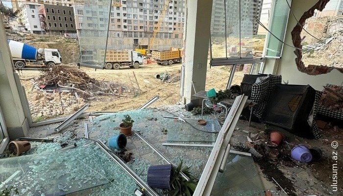 "Melissa Group"un zədələdiyi ev söküldü