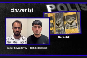 Nəsimi rayonunda polis əməliyyatı - 21 kiloqram narkotik vasitə aşkarlandı