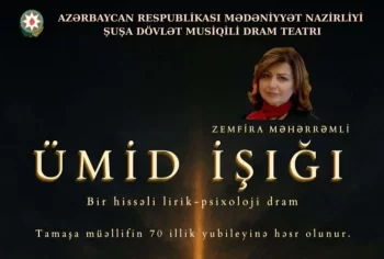 Şuşada səhnəyə nur yağdı: “Ümid işığı” tamaşasının möhtəşəm premyerası - FOTO
