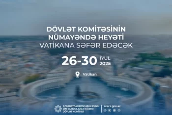 Vatikanla mühüm əməkdaşlıq: Ramin Məmmədov memorandum imzalayır