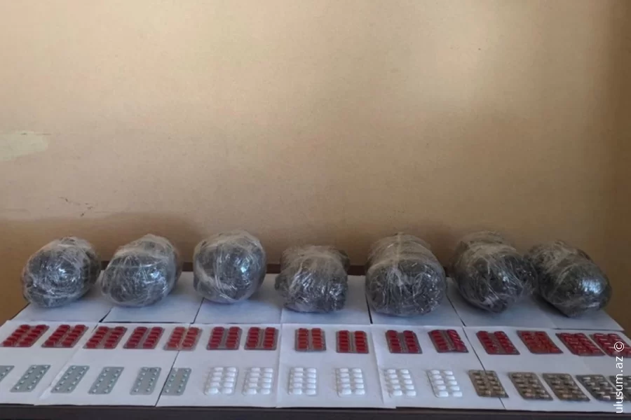 İrandan Azərbaycana 6 kiloqram narkotikin keçirilməsinin qarşısı alınıb