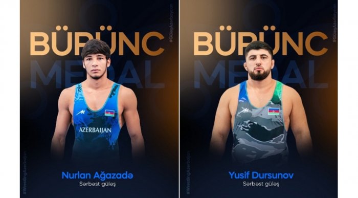 İki güləşçimiz dünya çempionatında bürünc medal qazandı