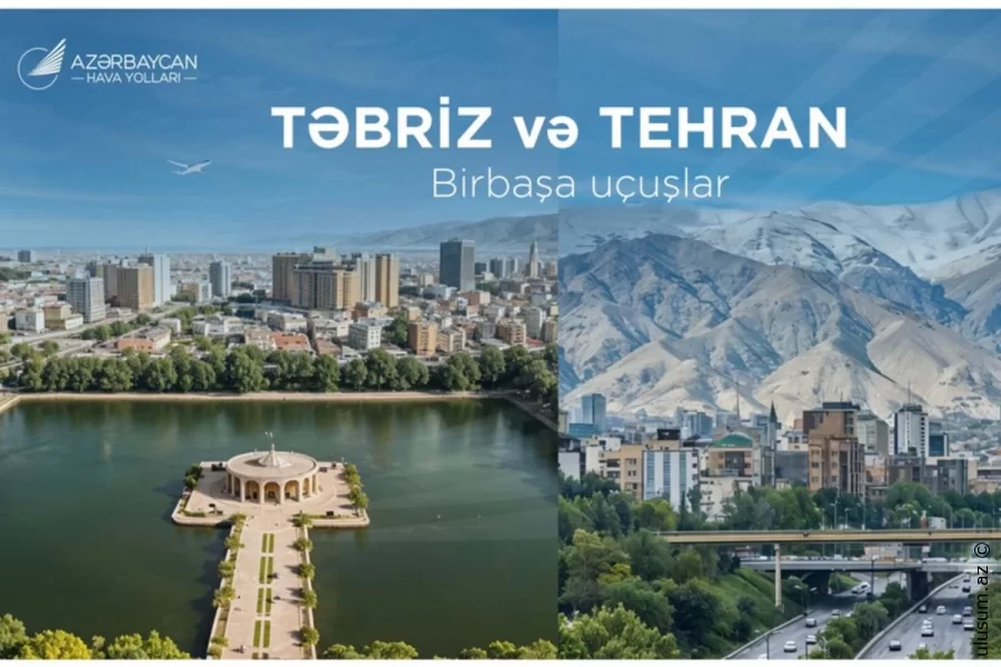 AZAL İranın iki şəhərinə uçuşlara başlayır