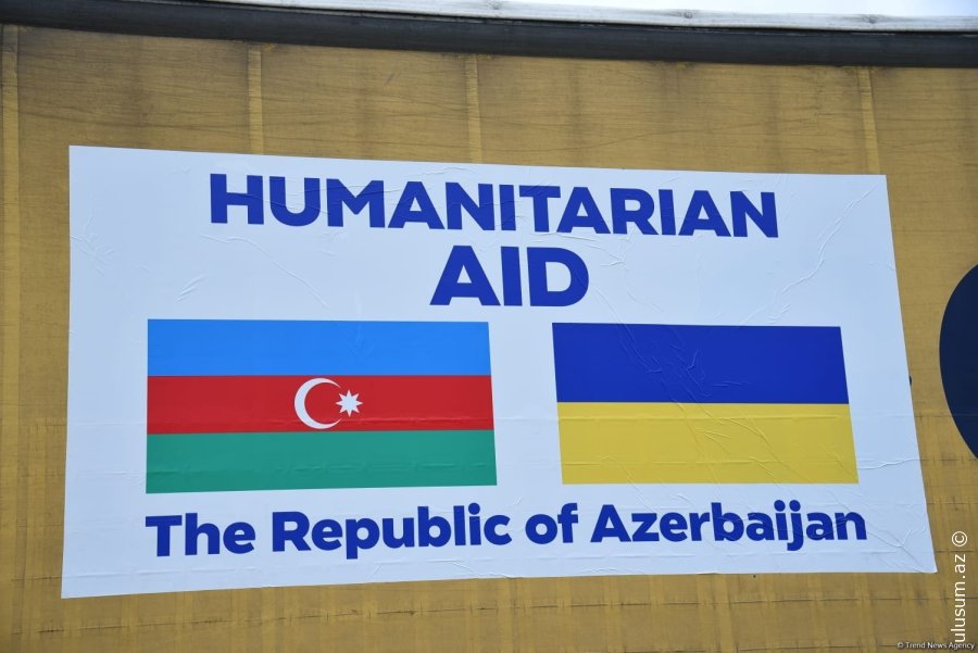 Ukraynaya növbəti humanitar yardım göndərilib