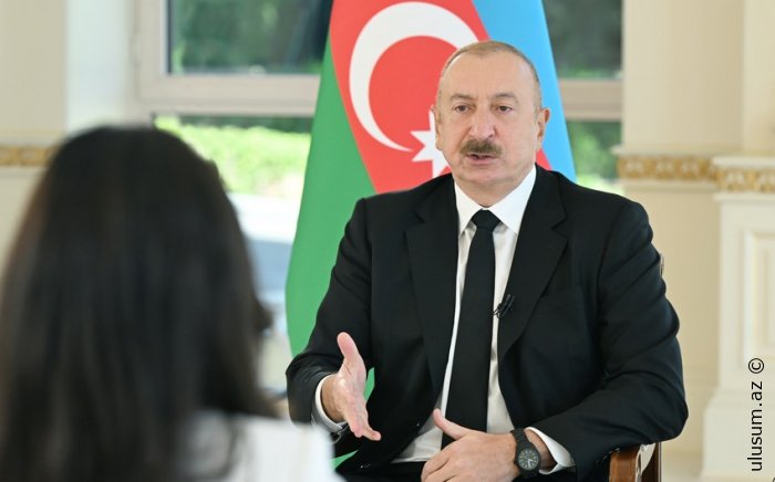 İlham Əliyev: "Ukraynanın ərazi bütövlüyünü dəstəkləməyə davam edirik"