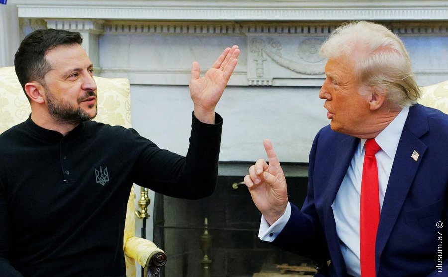 Tramp və Zelenski arasında danışıqlar gedir