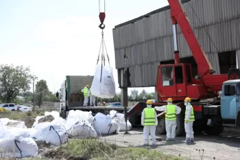 Samuxda 100 Ton Qadağan Olunmuş Pestisid Məhv Edildi