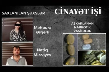 Yardımlıda narkokuryerlikdə şübhəli bilinən şəbəkə üzvləri saxlanılıb