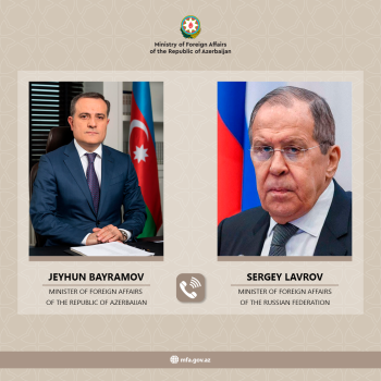 Azərbaycan və Rusiya nazirləri regional və beynəlxalq təhlükəsizlik məsələlərini müzakirə ediblər