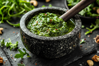Rukkoladan pesto – ənənəvi souslara dadlı üsyan