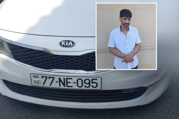 Maştağada narkotik çəkib qəza törədən sürücü HƏBS EDİLDİ
