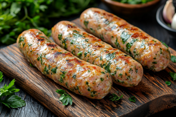 İspanaqlı və qaymaqlı ev sosisləri – vitaminlə zəngin dad