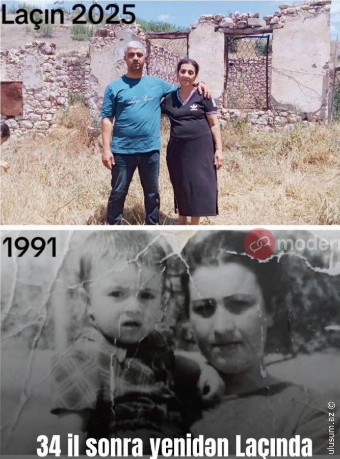 🇦🇿34 il sonra yenidən Laçında