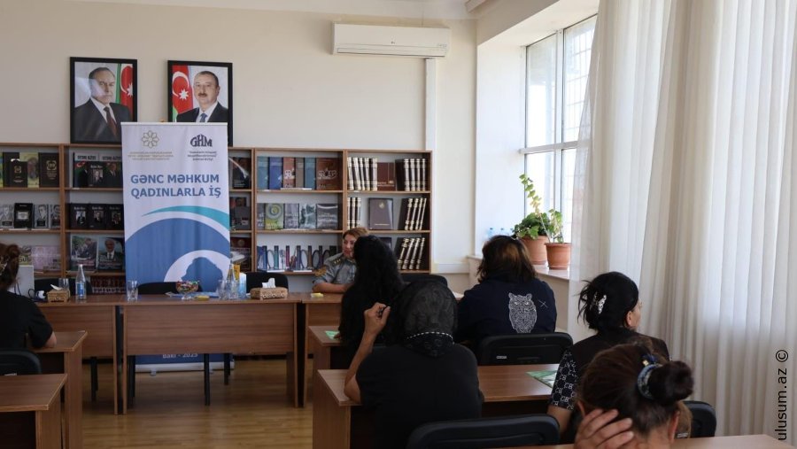 “Gənc qadın məhkumlarla iş” layihəsi həyata keçirildi - FOTO