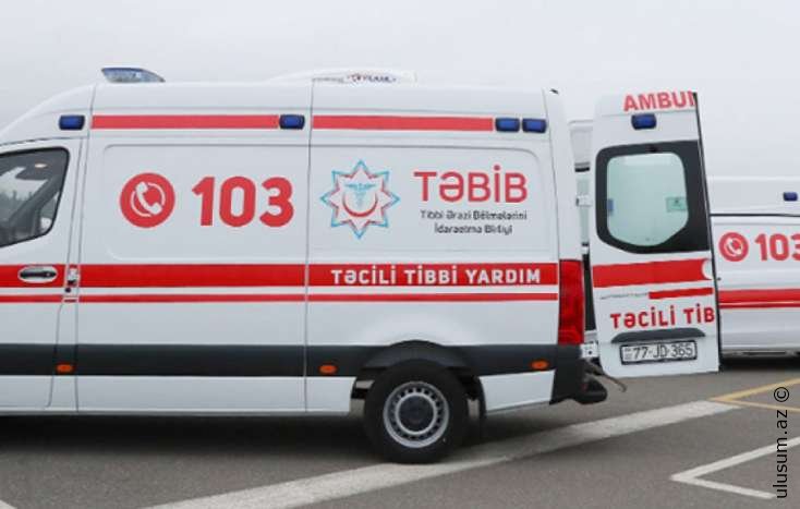 Bakıda qadın təcili yardımın səhlənkarlığında ittiham etdi