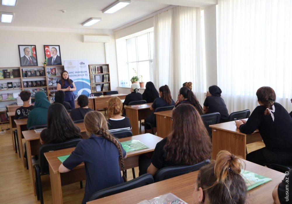 “Gənc qadın məhkumlarla iş” layihəsi həyata keçirildi - FOTO