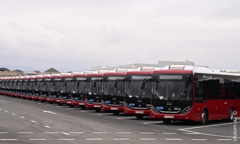 Gəncədə  22 avtobus marşrutu fəaliyyətə başlayır